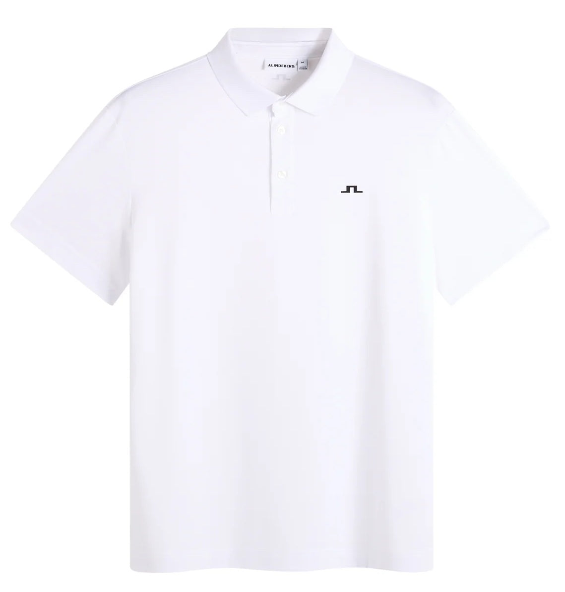 J.LINDEBERG Bridge Polo Shirt – Men’s Regular Fit – White