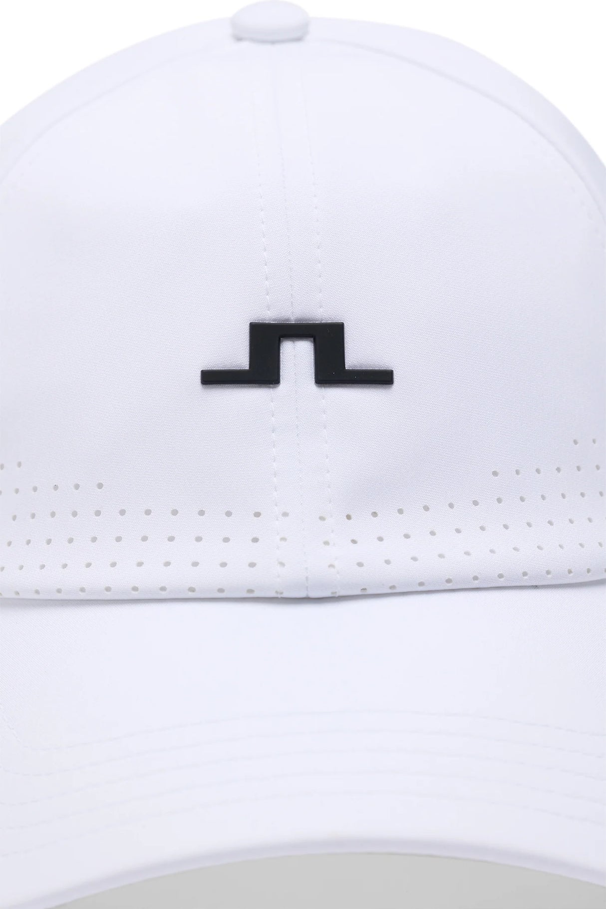J.LINDEBERG Chris Cap – Bridge Logo – White