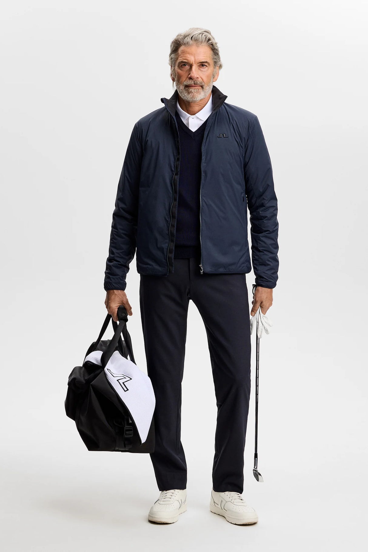 J.LINDEBERG Clinton Padded Jacket – Men's – JL Navy
