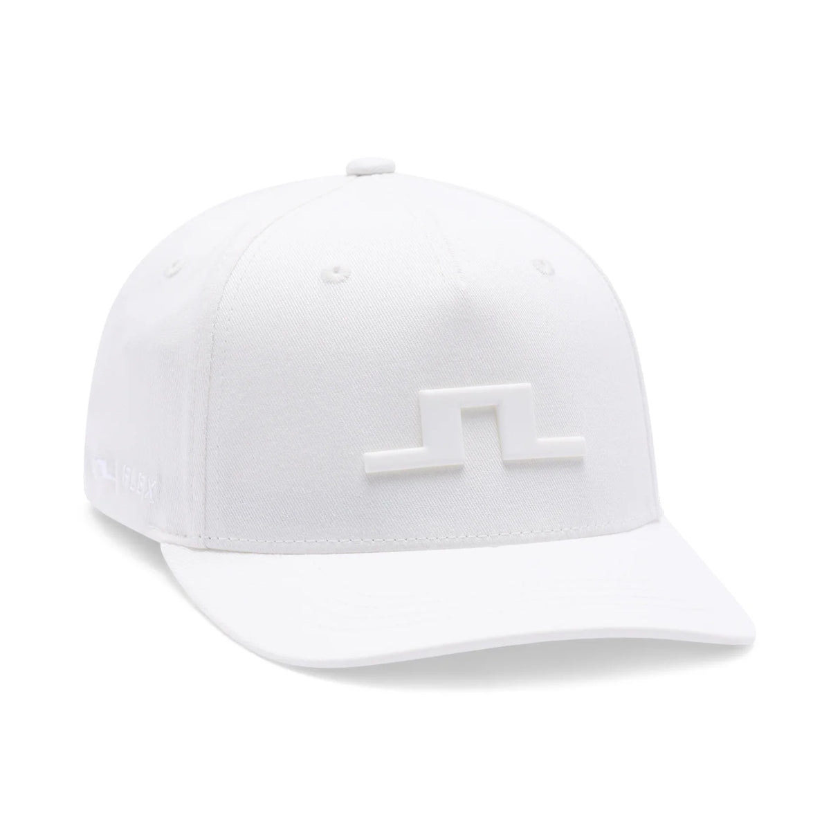 J.Lindeberg Heath Cap – 3D Bridge Logo – White
