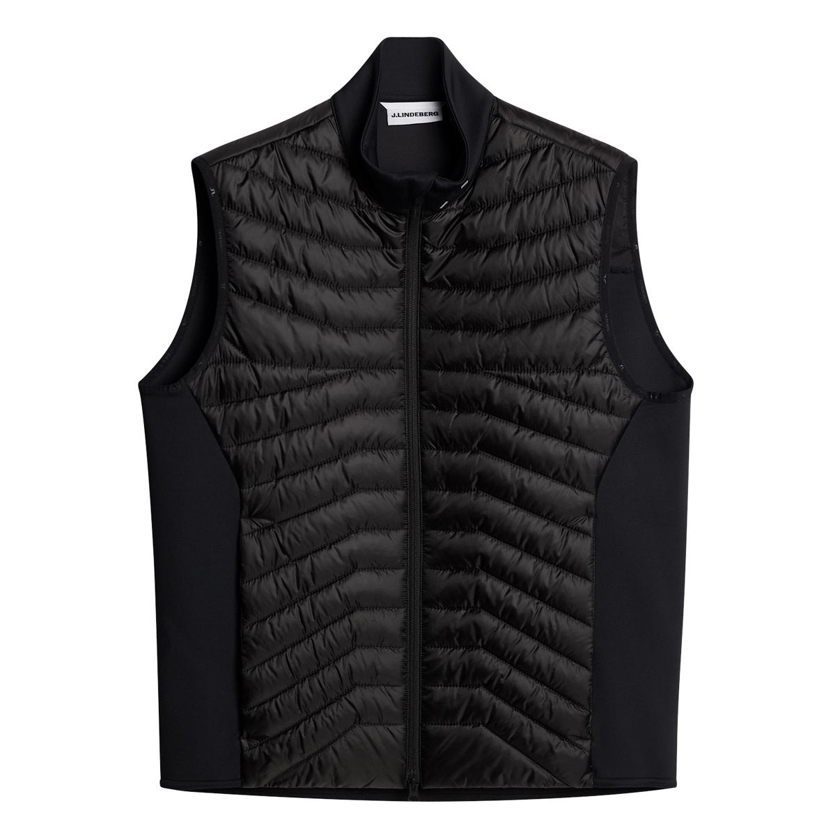 J.LINDEBERG Heyden Quilt Hybrid Gilet – Men’s – Black