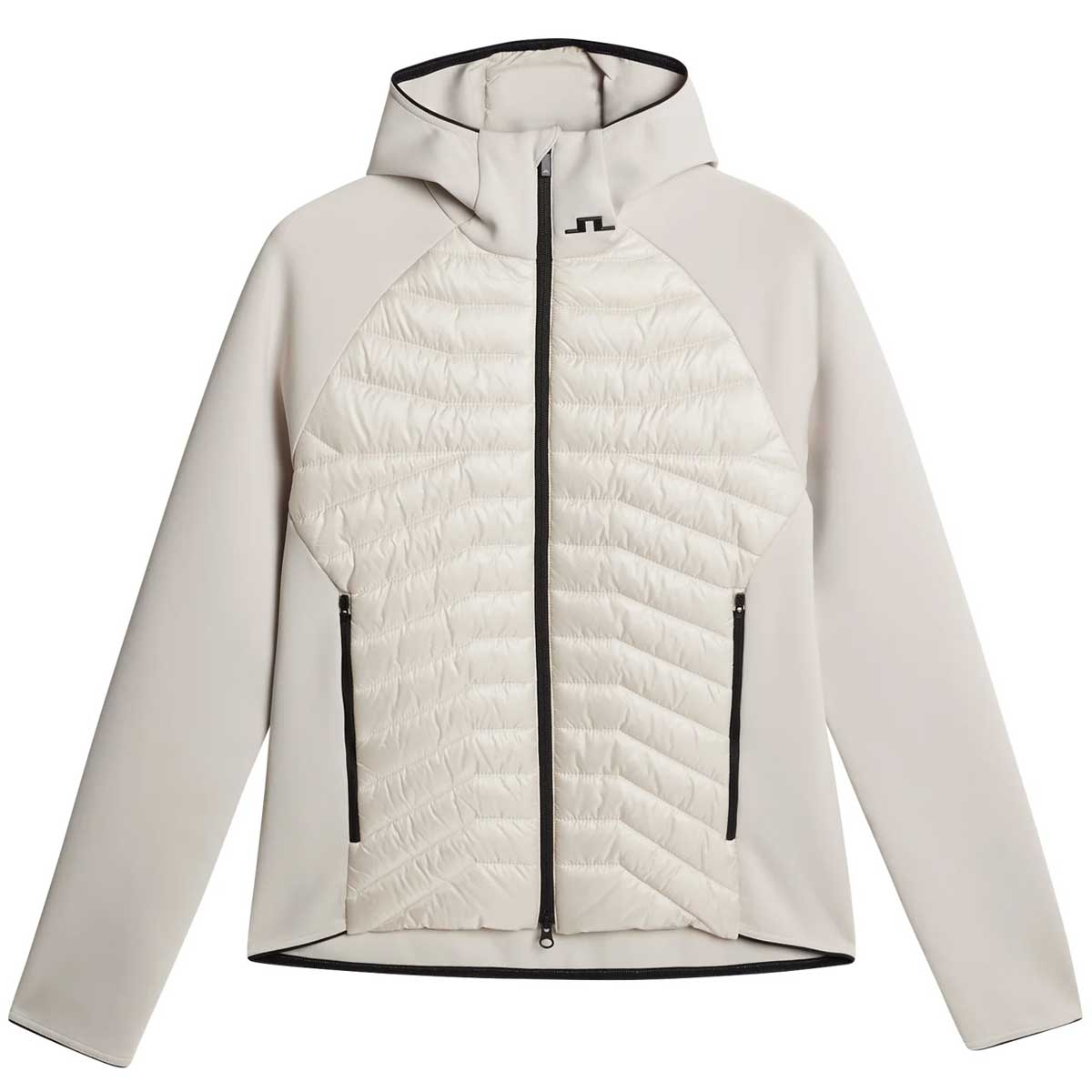 J.LINDEBERG Heyden Quilt Hybrid Hood – Men’s – Moonbeam