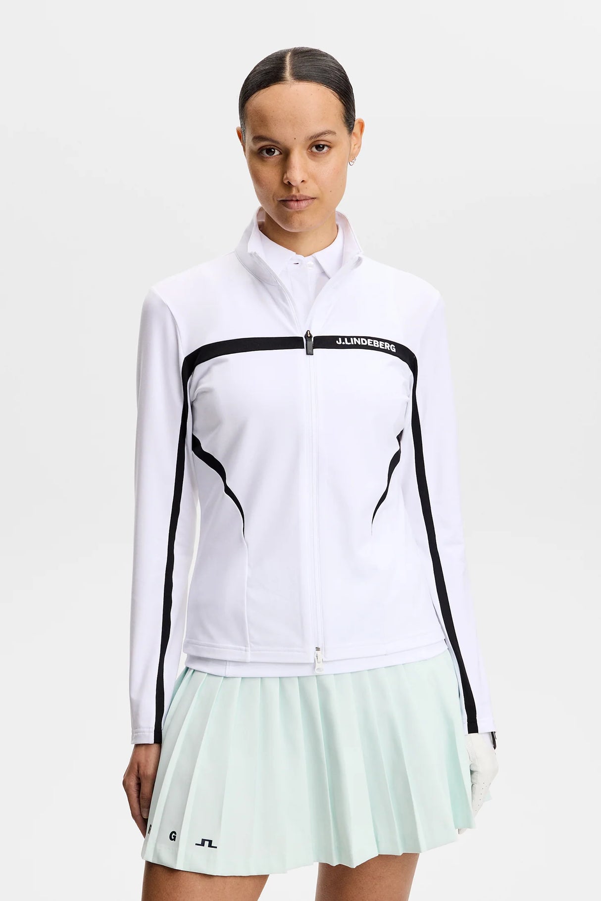 J.LINDEBERG Janice Mid Layer - Womens - White