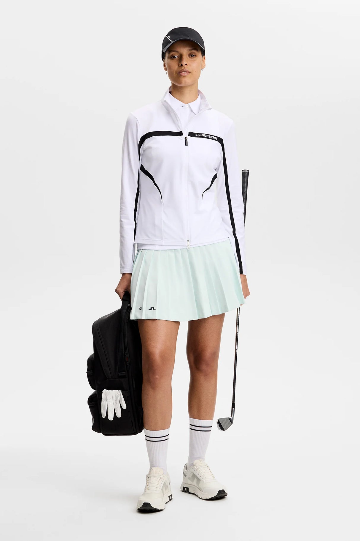 J.LINDEBERG Janice Mid Layer - Womens - White