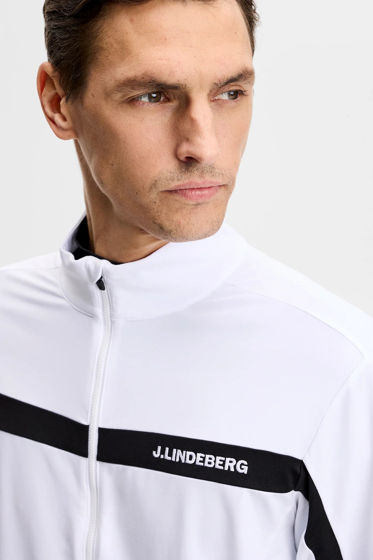 J.LINDEBERG Jarvis Golf Mid Layer – Men’s – White