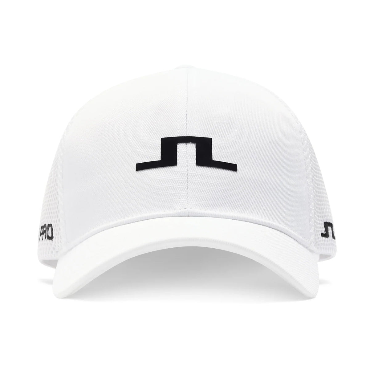 J.LINDEBERG JL Pro Cap – 3D Bridge Logo – White