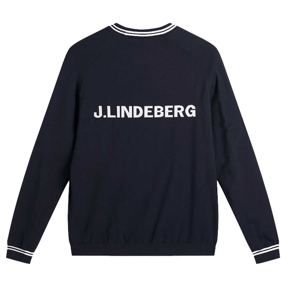 J.LINDEBERG Kenny Windbreaker Knit Sweater – Men's – JL Navy