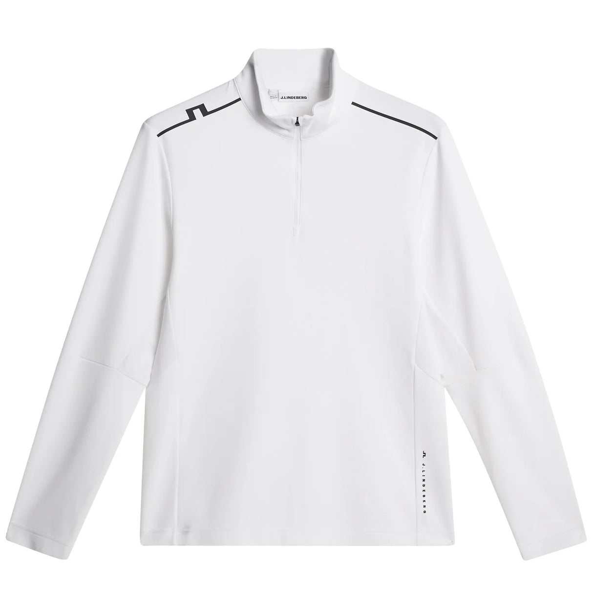 J.LINDEBERG Leon Quarter Zip Mid Layer – Men’s – White