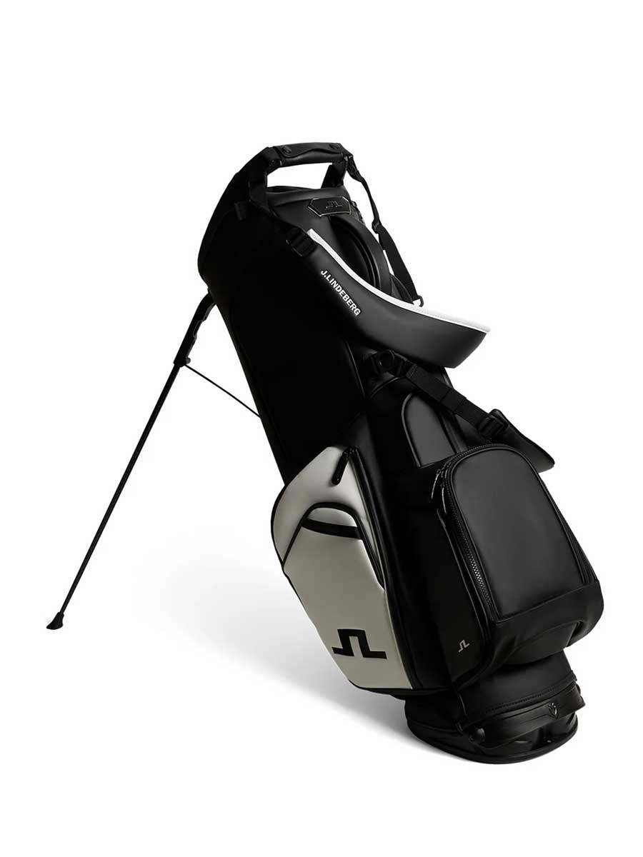 J.LINDEBERG Play Stand Golf Bag - Black