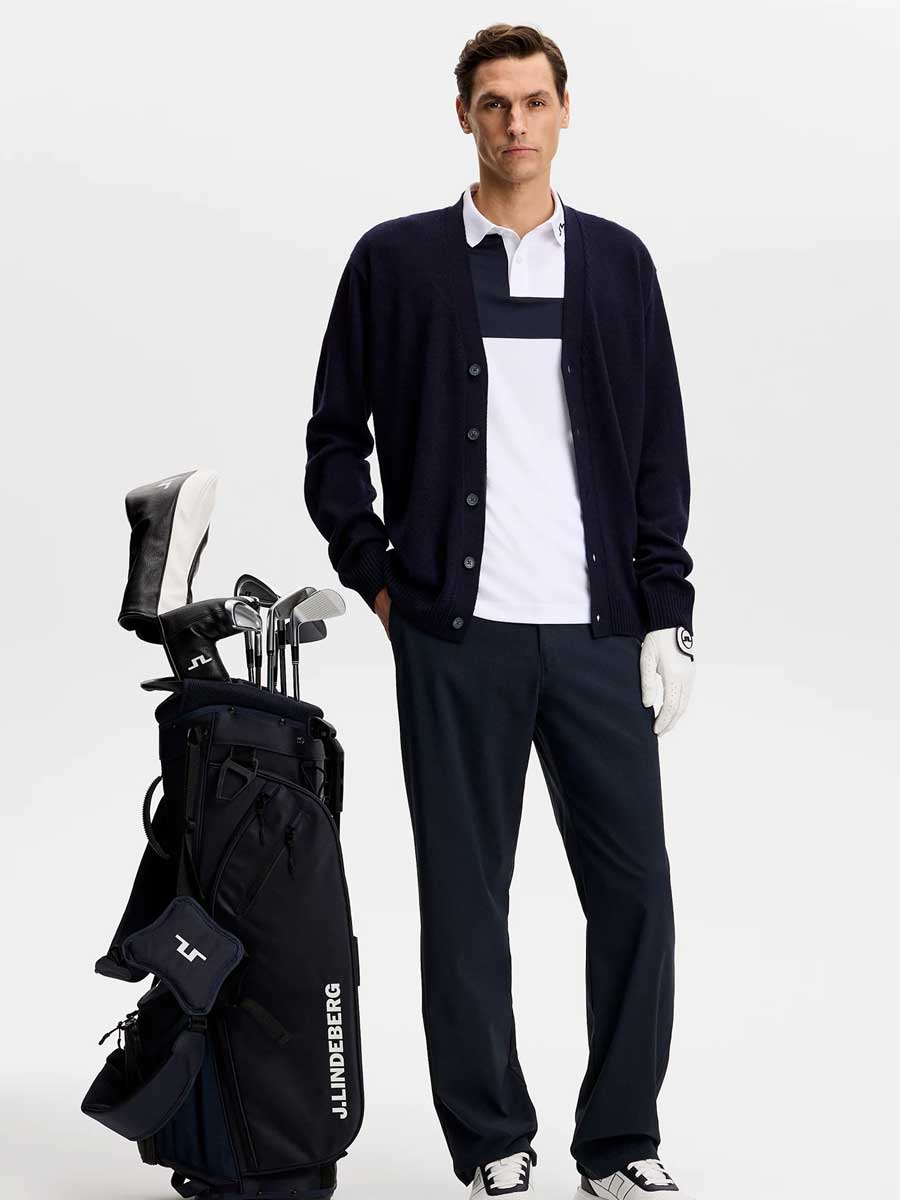J.LINDEBERG Rody Polo Shirt – Men’s Regular Fit – White