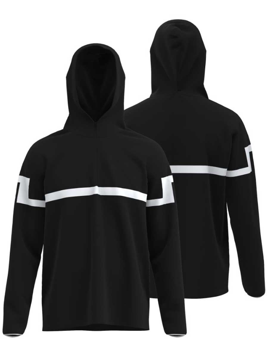 J.LINDEBERG Sole Hoodie – Men’s – Black
