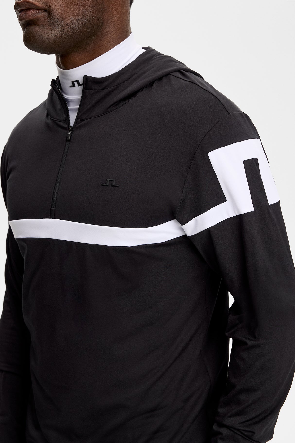J.LINDEBERG Sole Hoodie – Men’s – Black