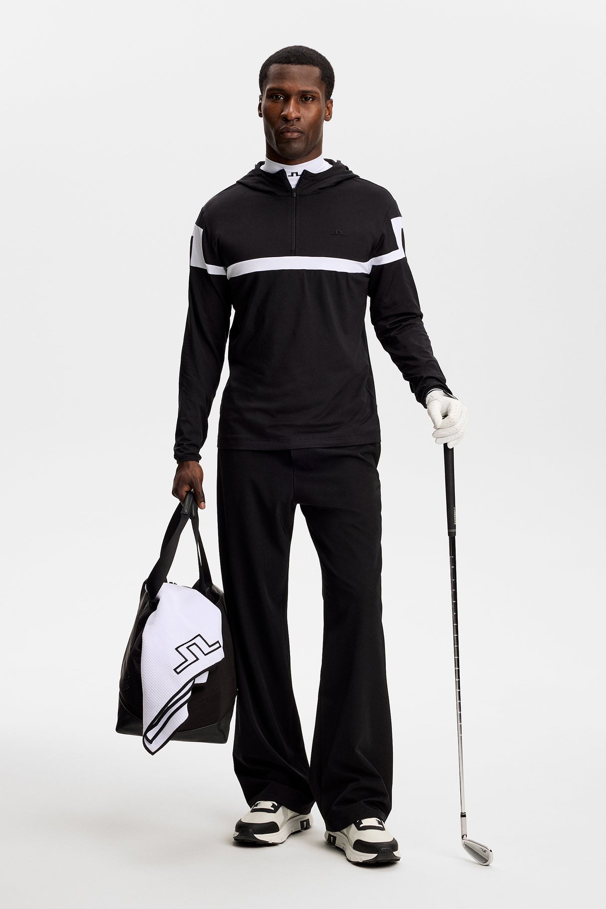 J.LINDEBERG Sole Hoodie – Men’s – Black
