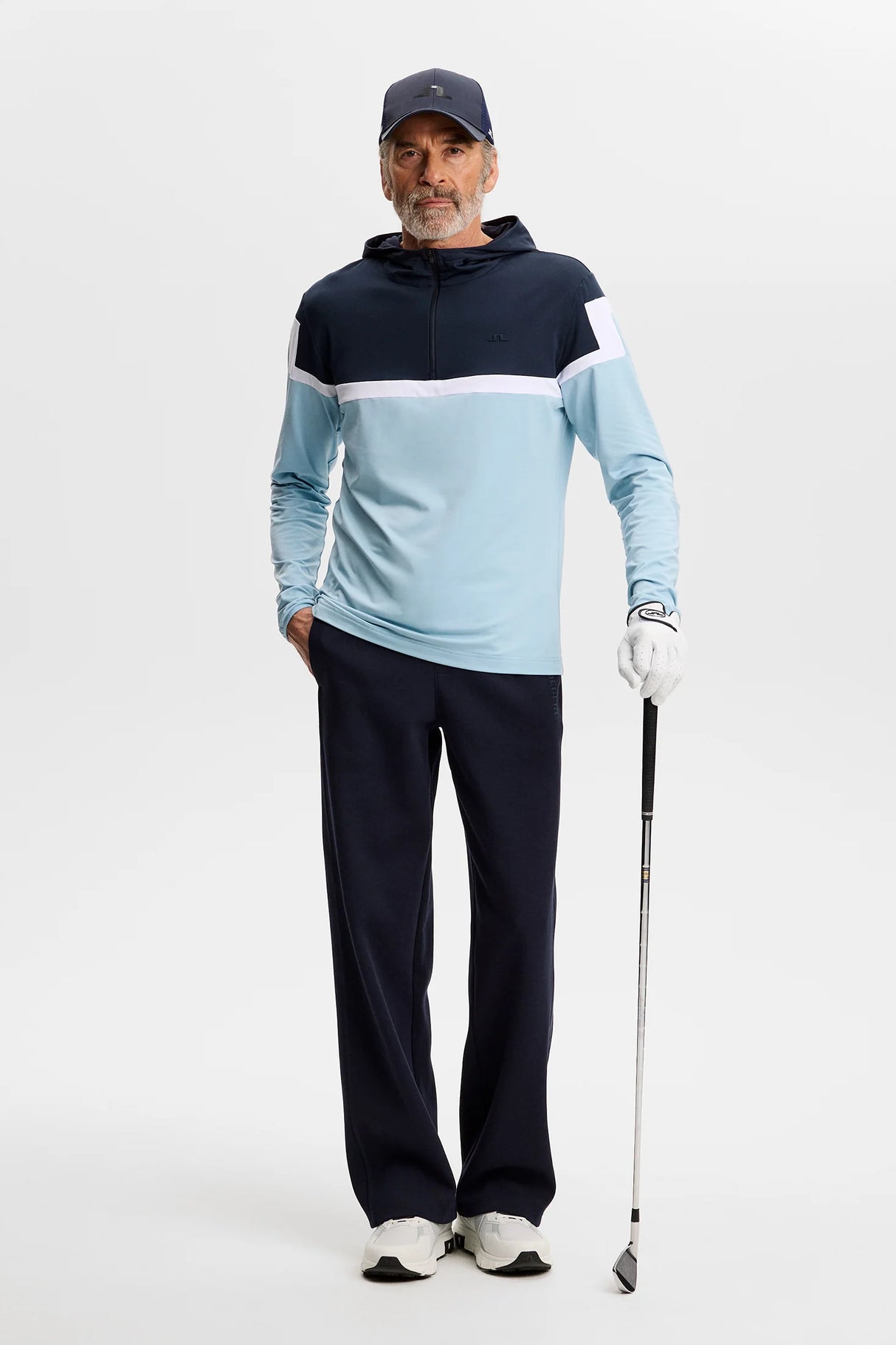 J.LINDEBERG Sole Hoodie – Men’s – JL Navy