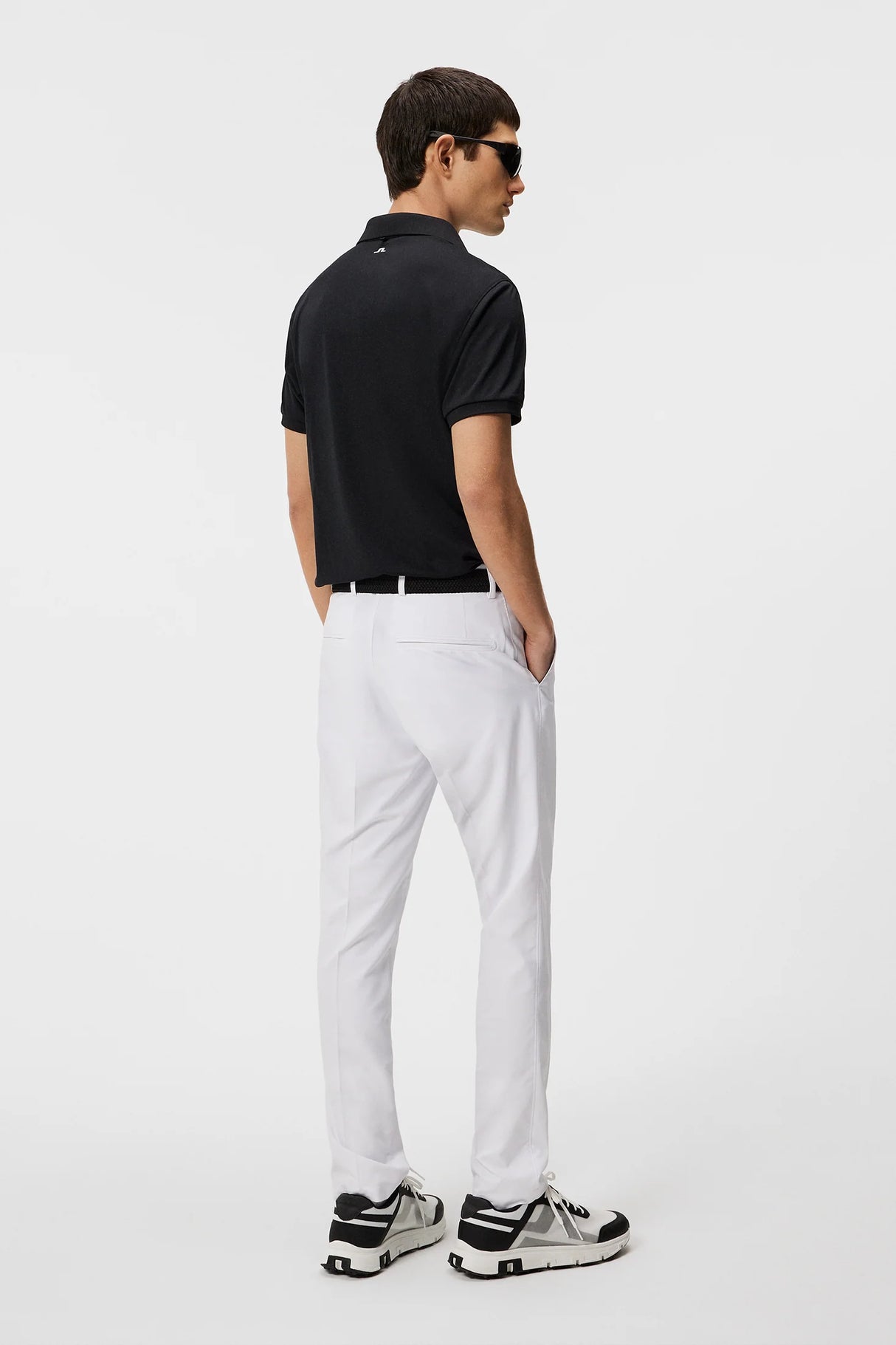J.LINDEBERG Tour Tech Golf Polo Shirt – Men’s – Black