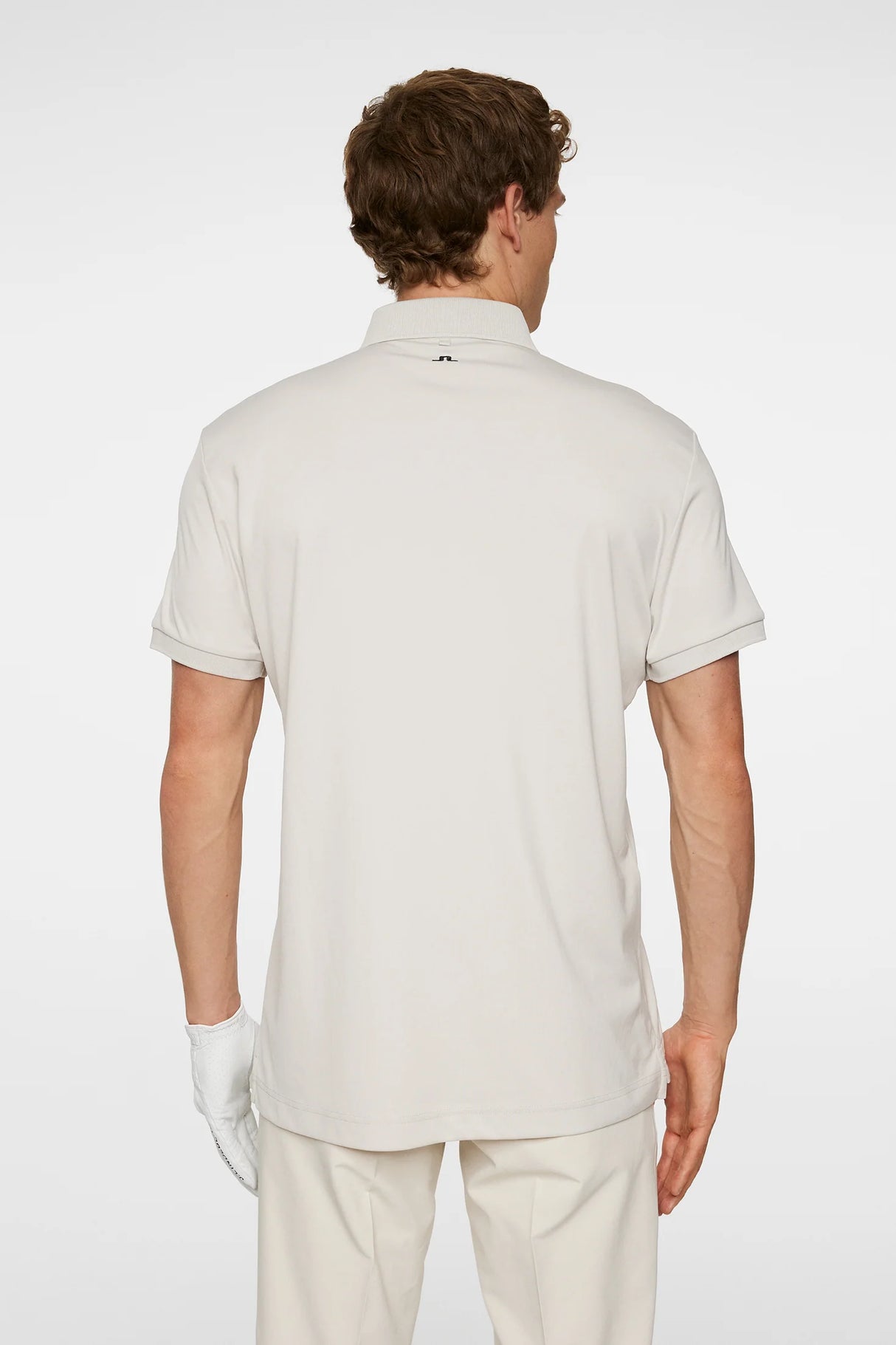 J.LINDEBERG Tour Tech Golf Polo Shirt – Men’s – Moonbeam