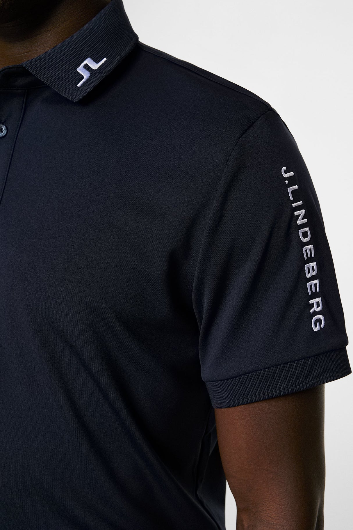 J.LINDEBERG Tour Tech Golf Polo Shirt – Men’s – Navy