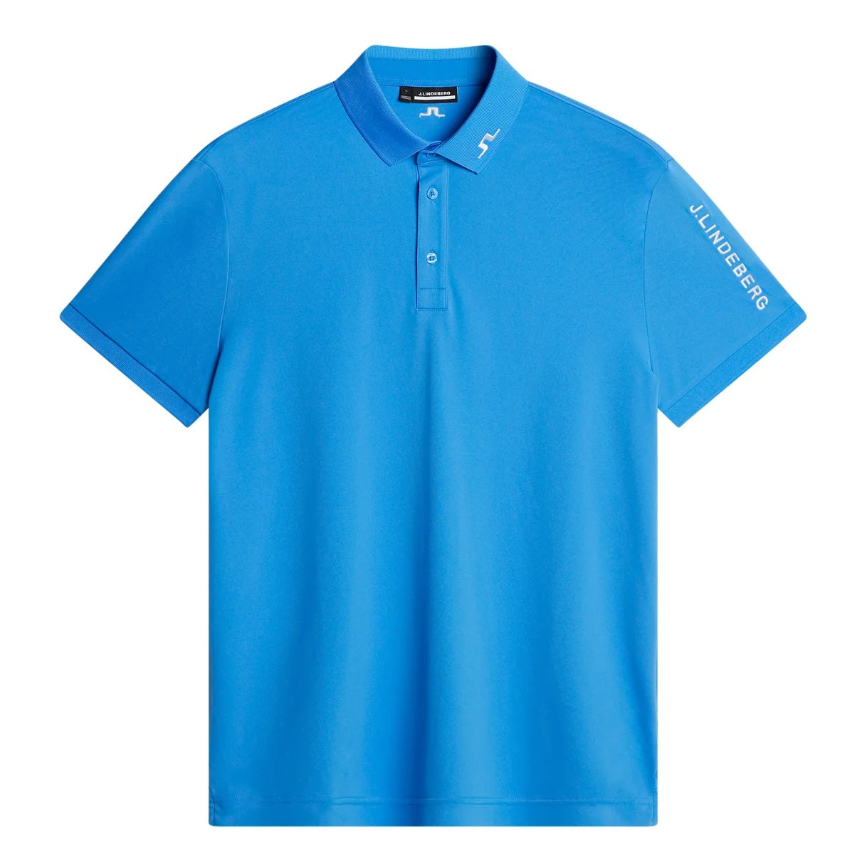 J.LINDEBERG Tour Tech Golf Polo Shirt – Men’s – Sonic Blue
