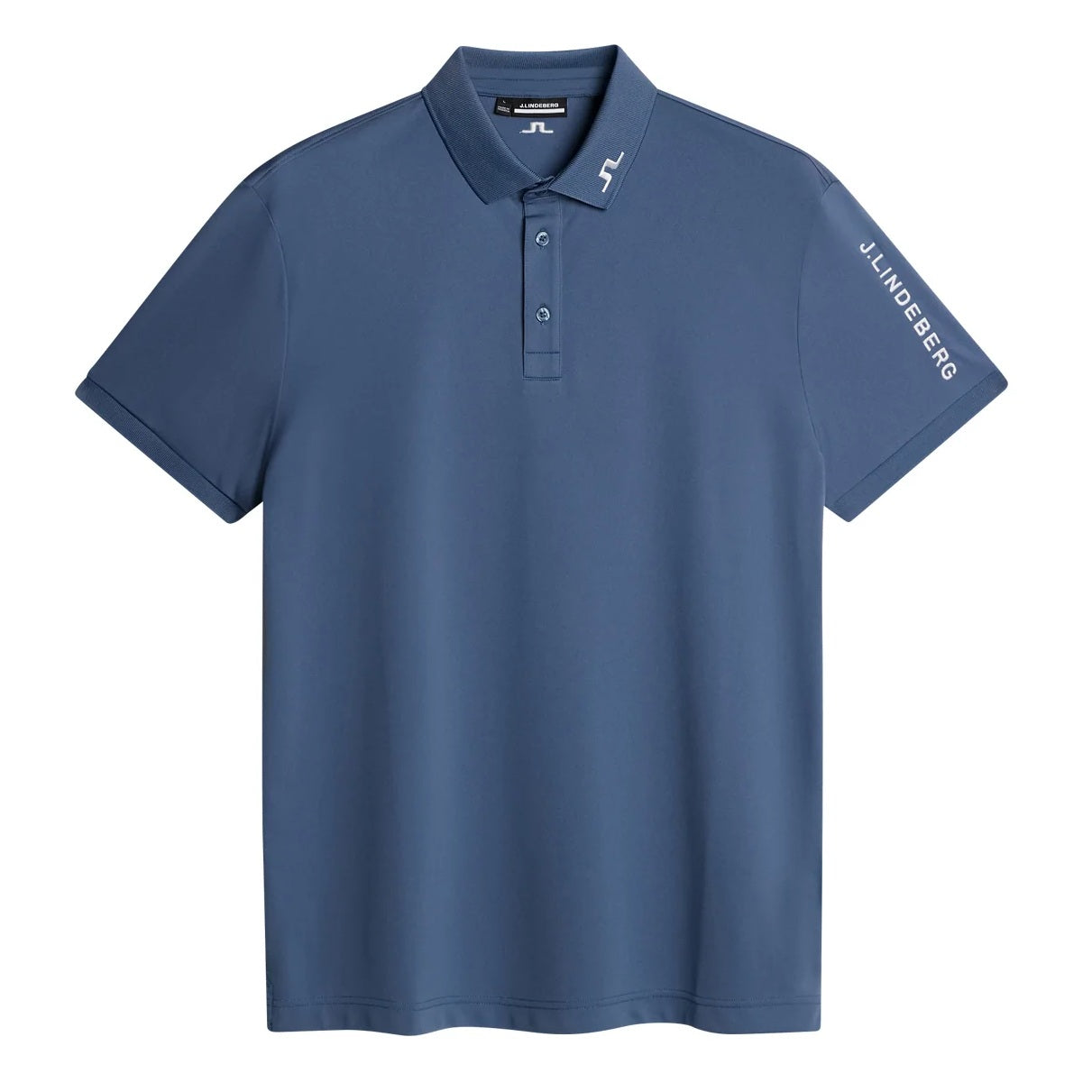 J.LINDEBERG Tour Tech Golf Polo Shirt – Men’s – Vintage Indigo
