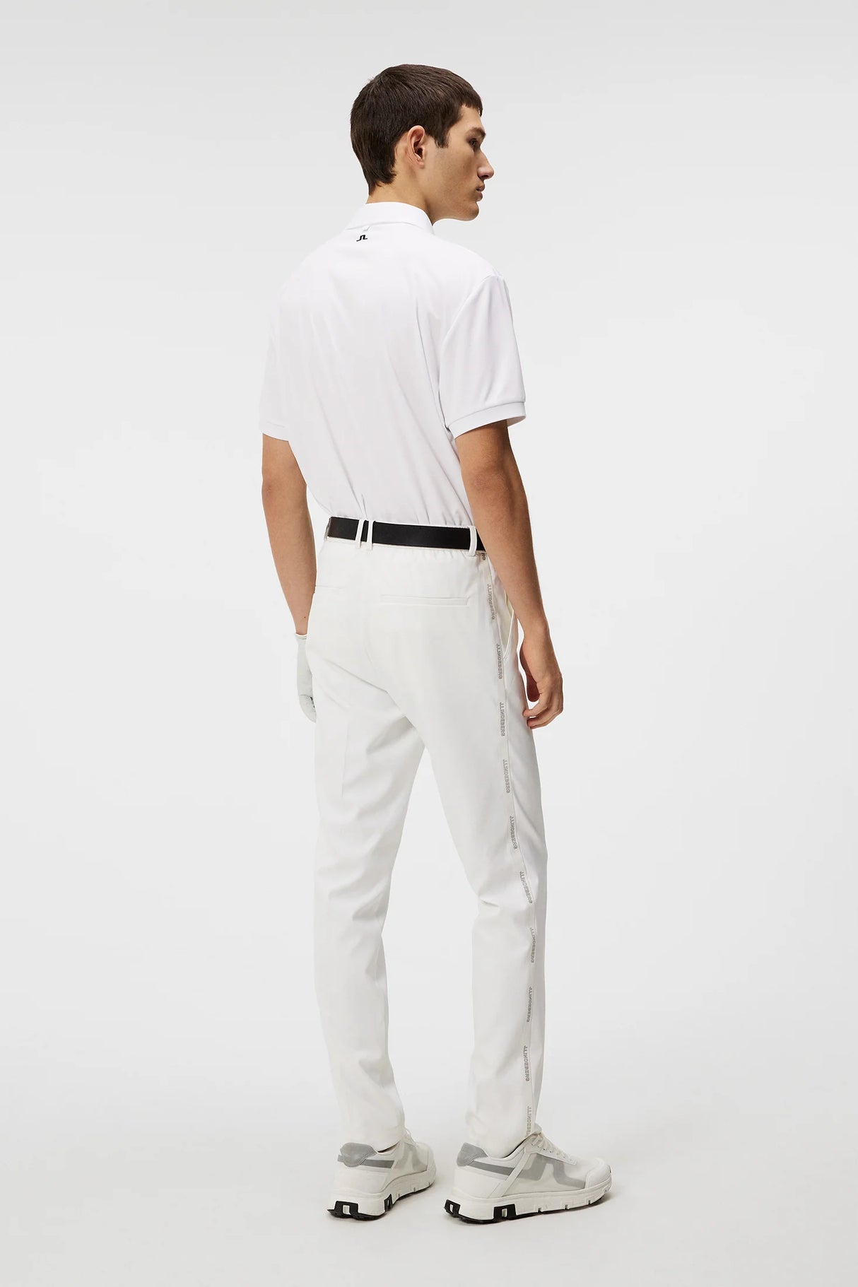 J.LINDEBERG Tour Tech Golf Polo Shirt – Men’s – White