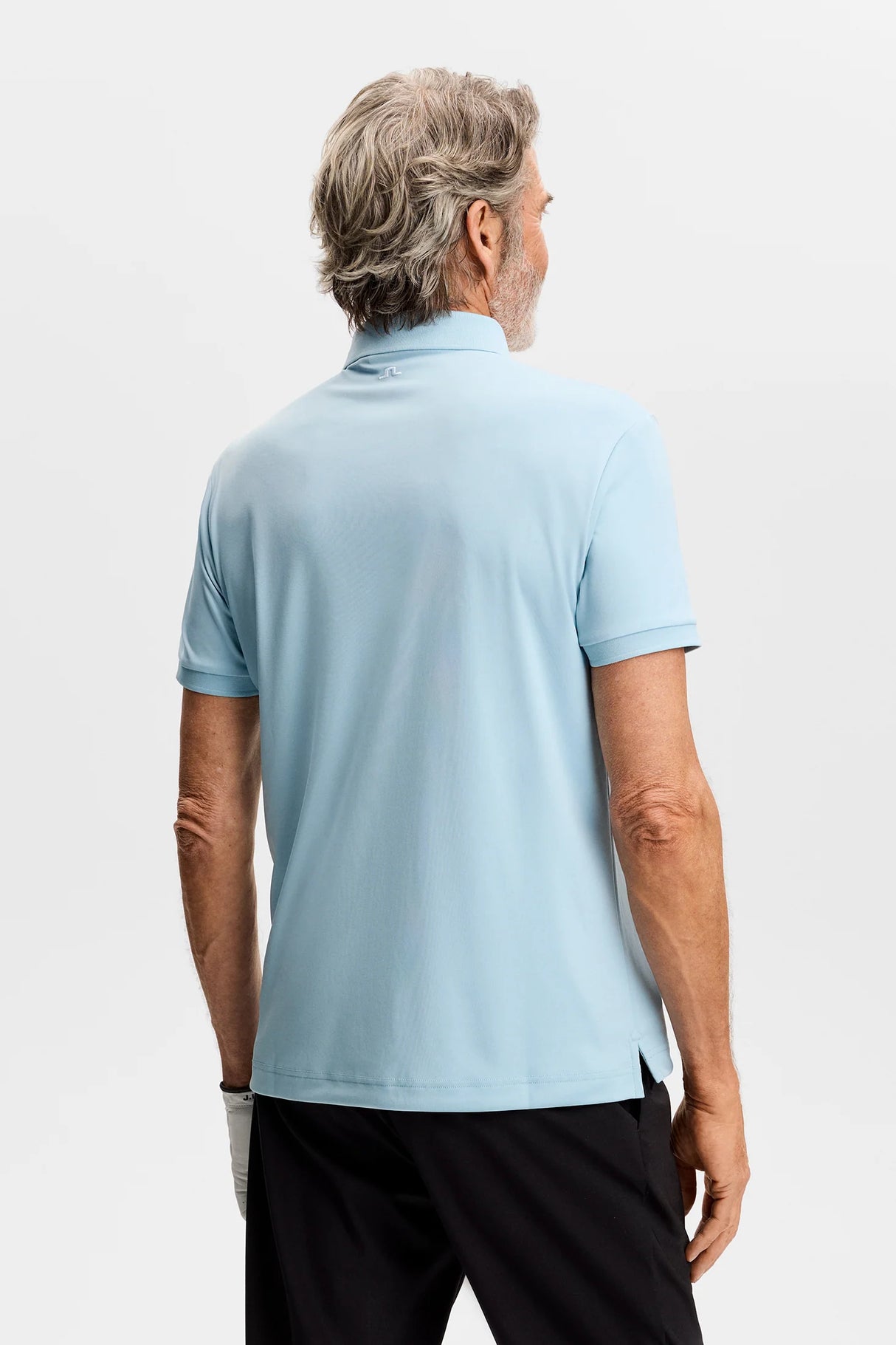 J.LINDEBERG Tour Tech Golf Polo Shirt – Men’s – Forget Me Not Blue