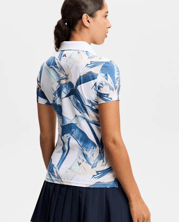 J.LINDEBERG Tour Tech Polo Shirt - Womens - Paradise Skylight