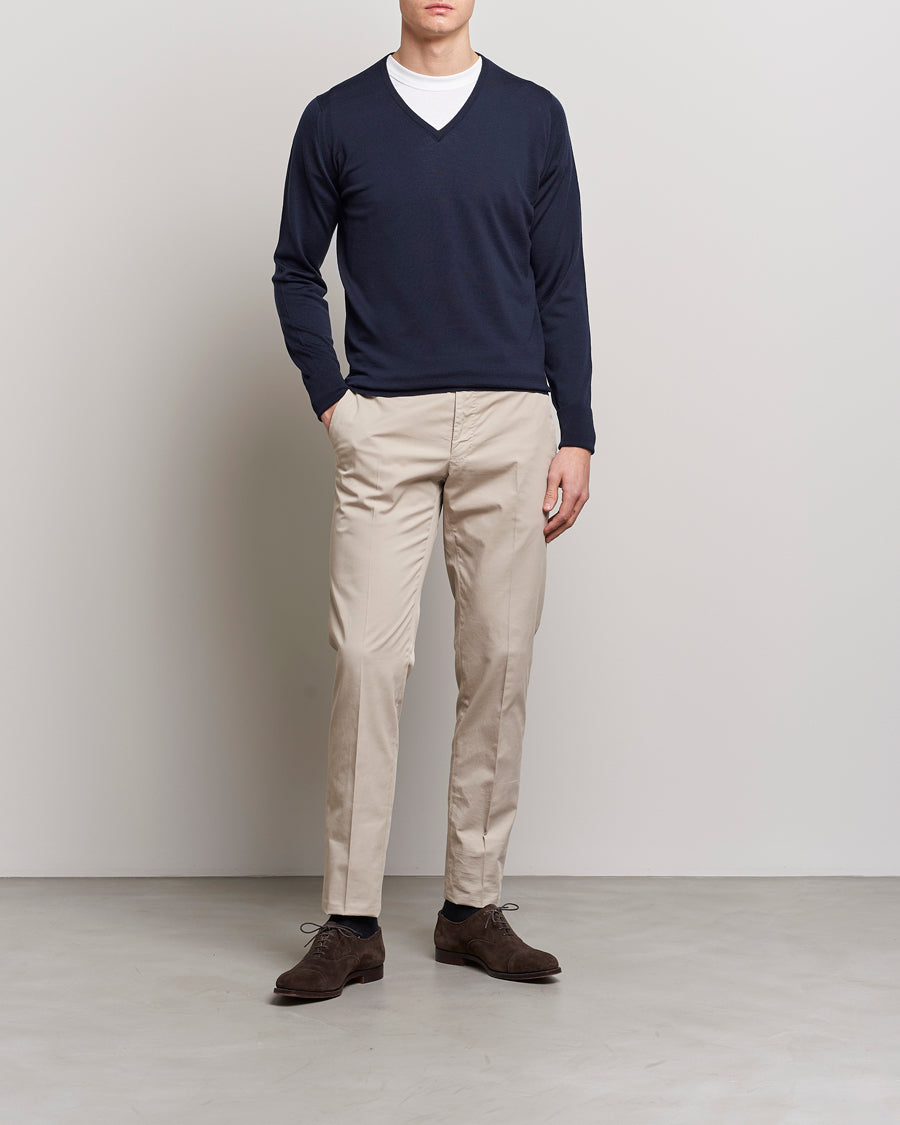 John Smedley Bobby in Midnight — view 2