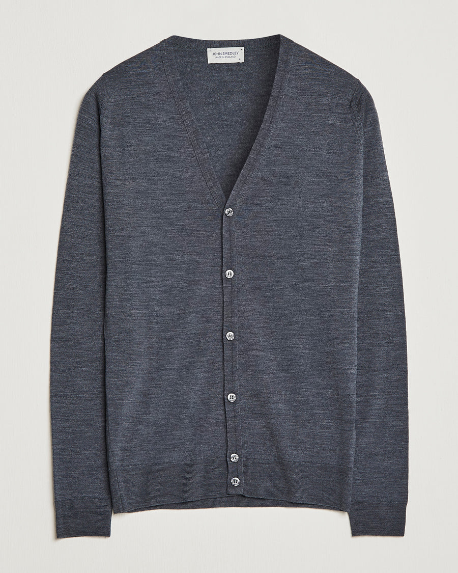 John Smedley Petworth in Charcoal — product front