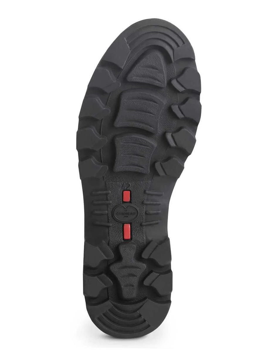 LE CHAMEAU Vierzon Boots - Mens Jersey Lined - Dark Green Le Chameau