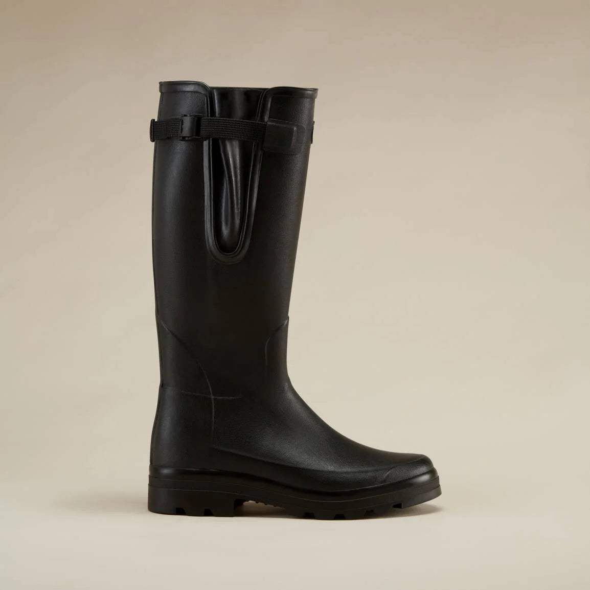 LE CHAMEAU Vierzonord Boots - Mens Neoprene Lined - Black Le Chameau