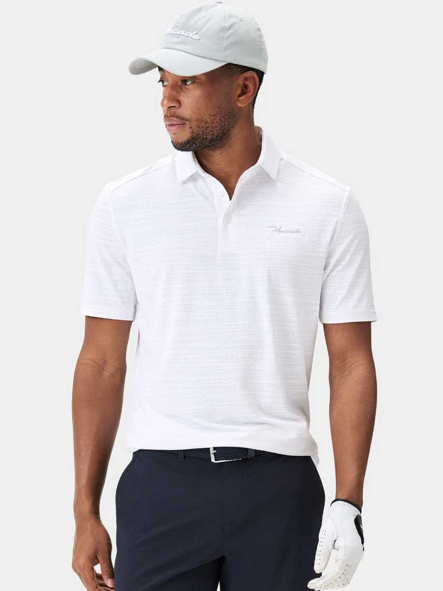 MACADE Flight Polo Shirt – Men's - White