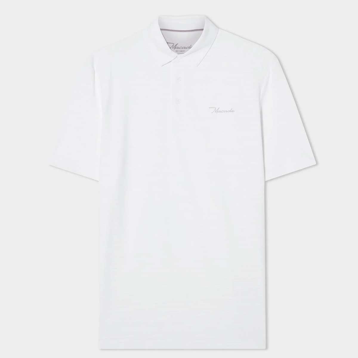 MACADE Flight Polo Shirt – Men's - White