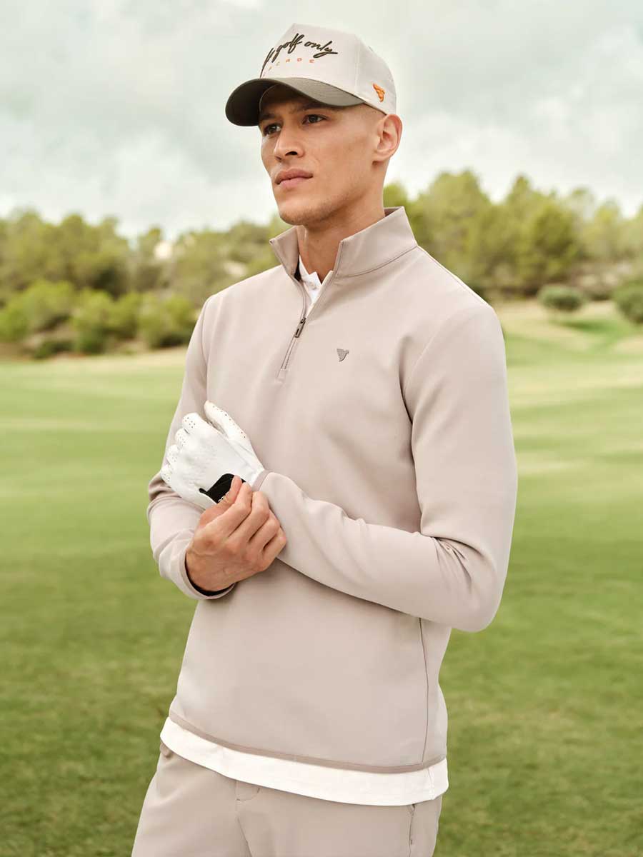 MACADE Therma Quarter Zip – Men's – Taupe