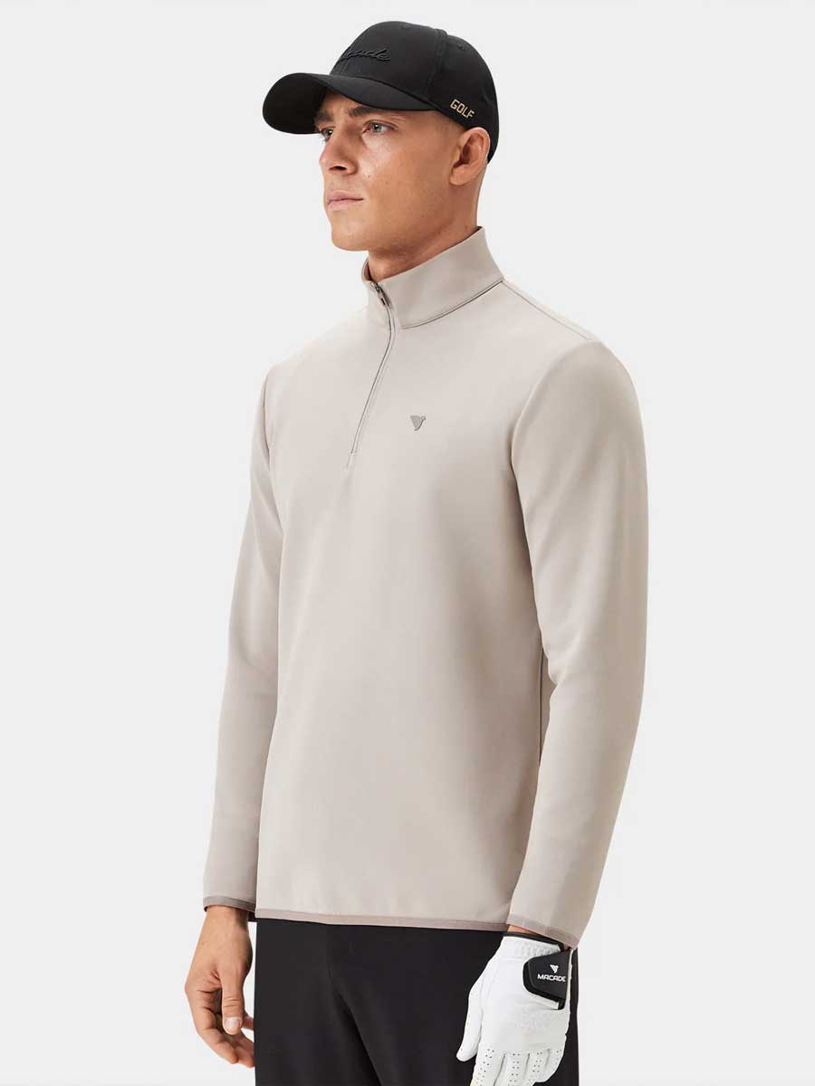 MACADE Therma Quarter Zip – Men's – Taupe