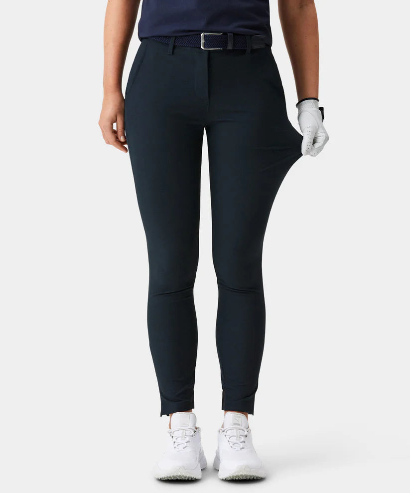 MACADE Women’s Four-Way Stretch Golf Joggers – Tapered Athletic Fit – Dark Blue