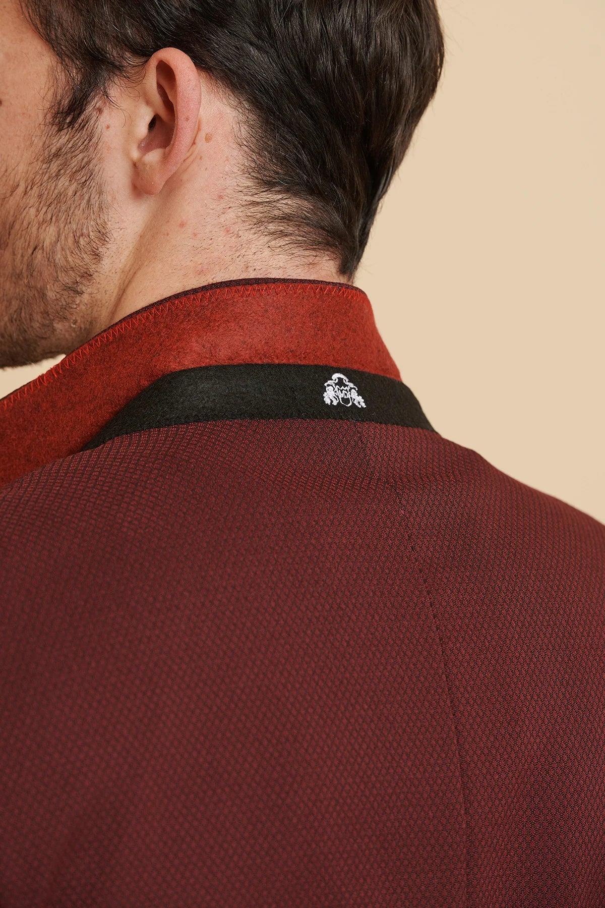 40% OFF - MARC DARCY Max Blazer - Mens Slim Fit - Wine - Size: 46