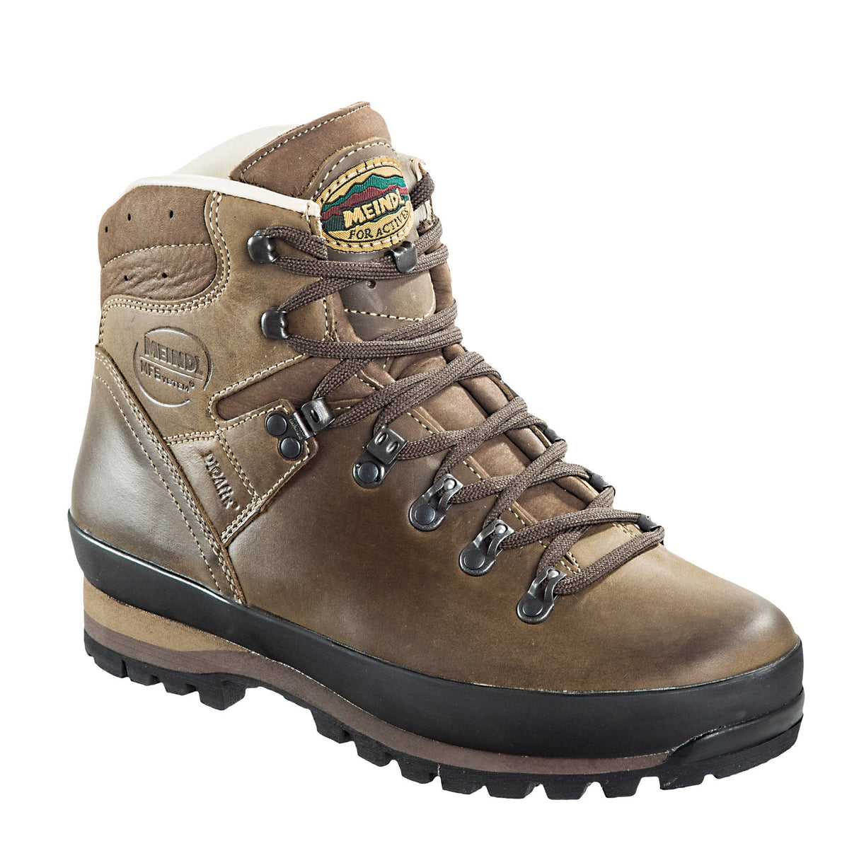 20% OFF - MEINDL Borneo 2 MFS Walking Boots - Mens Leather Lined - Brown / Nougat - Size: UK 9 Meindl