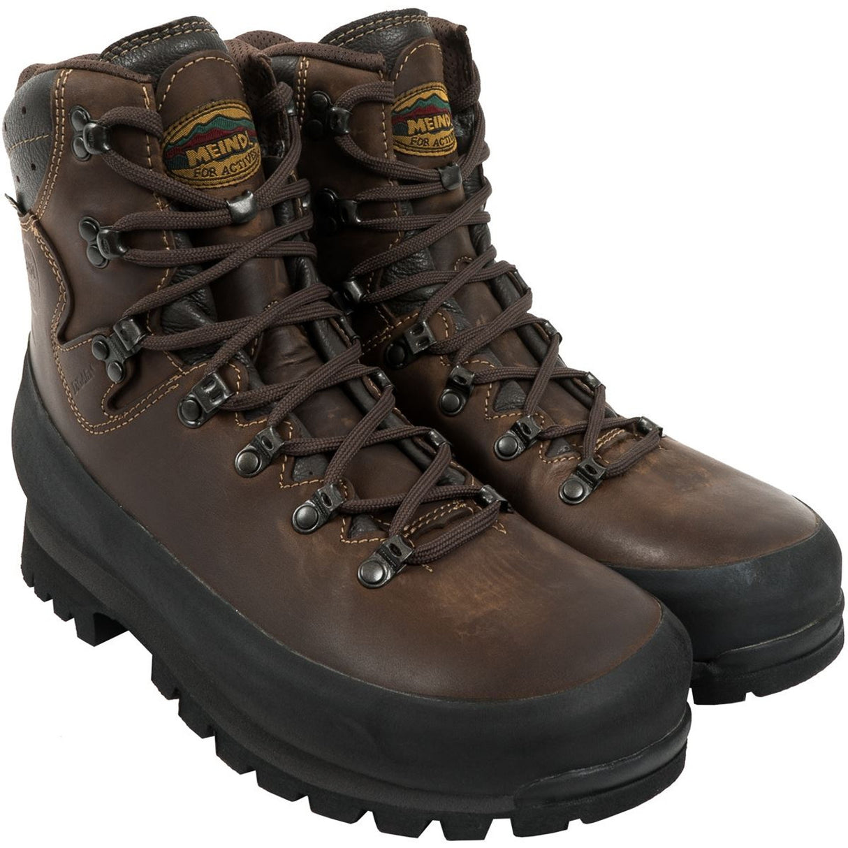 MEINDL Dovre Pro GTX Boots - Mens Gore-Tex Wide Hiking & Hunting Boots - Brown Meindl
