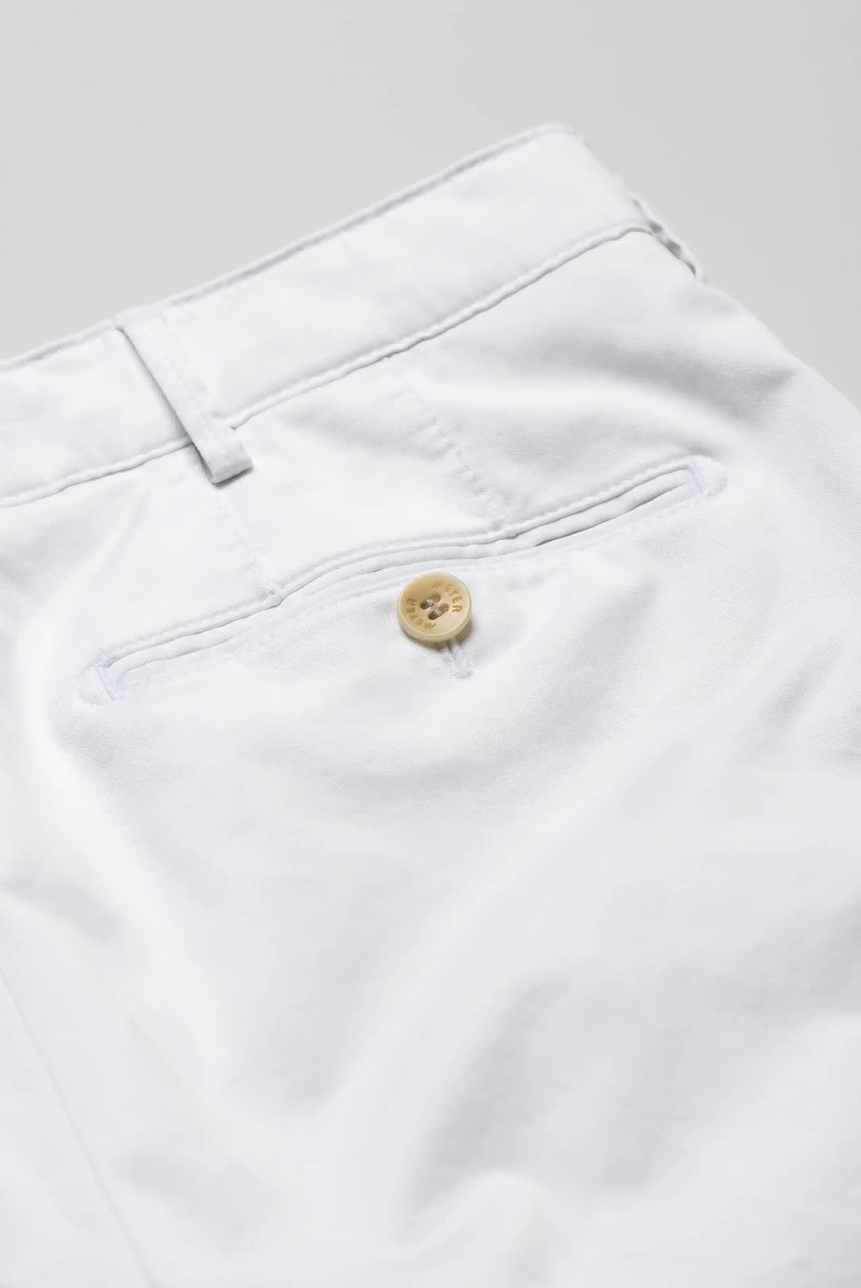 50% OFF - MEYER B-Palma Shorts - Men's Cotton Twill - White - Sizes: 32" & 36" Waist Meyer