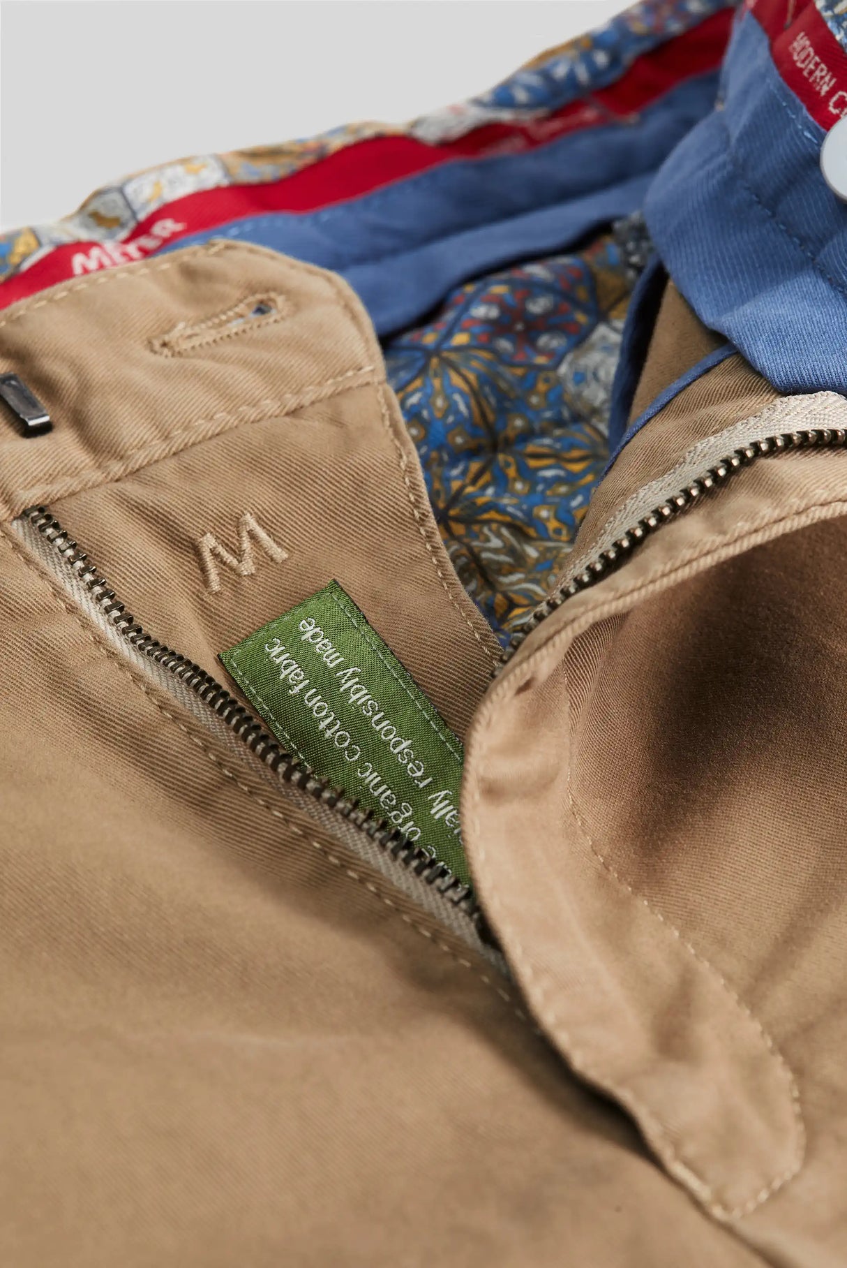 MEYER Oslo Trousers - 316 Luxury Cotton Chinos - Camel