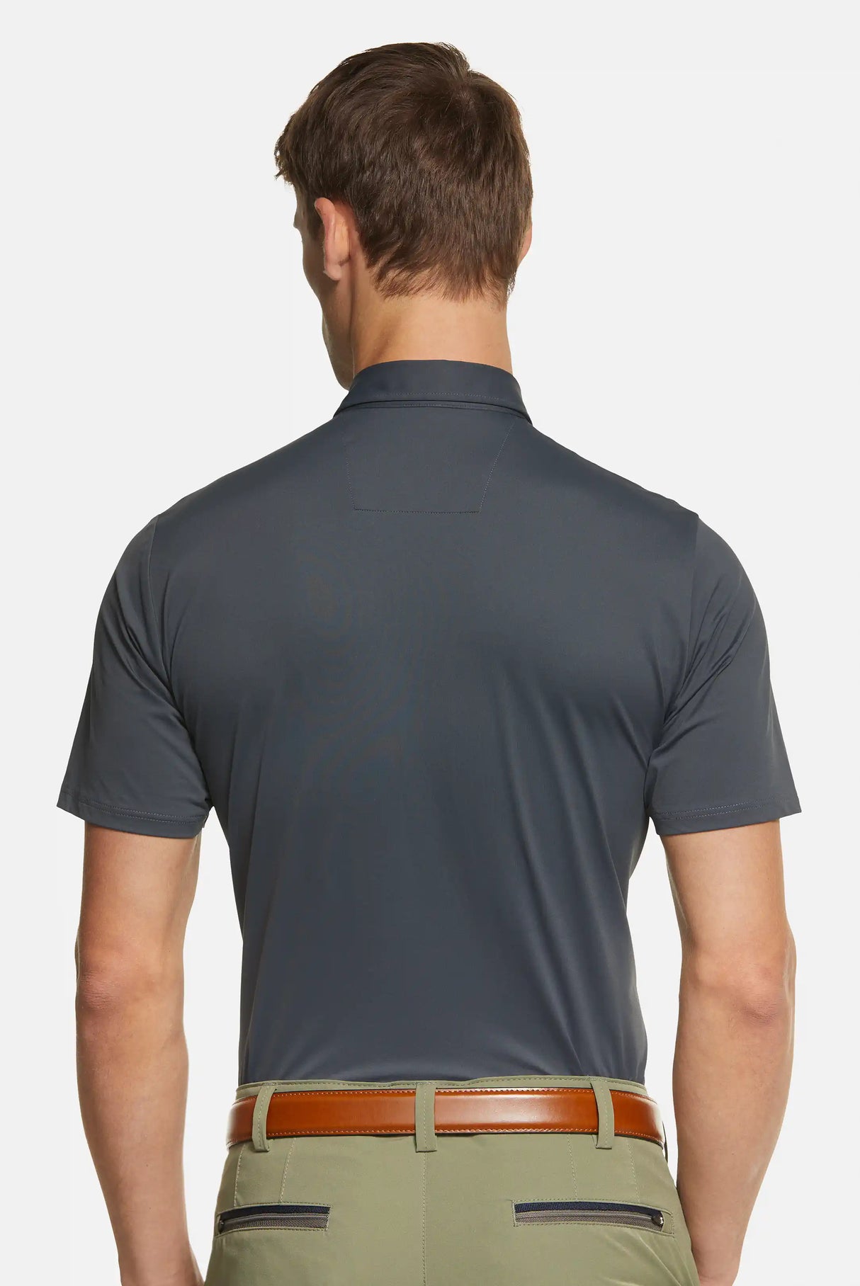 MEYER Golf Polo Shirt - Tiger 9005 Performance Active - Charcoal