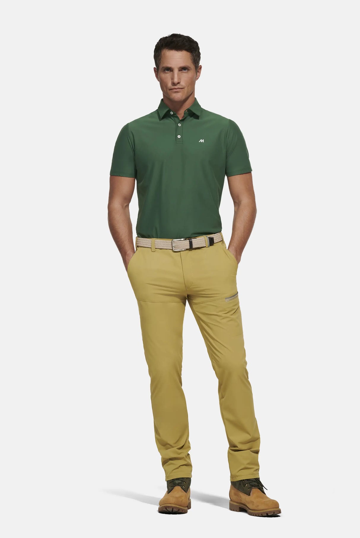 MEYER Golf Polo Shirt - Tiger 9005 Performance Active - Green