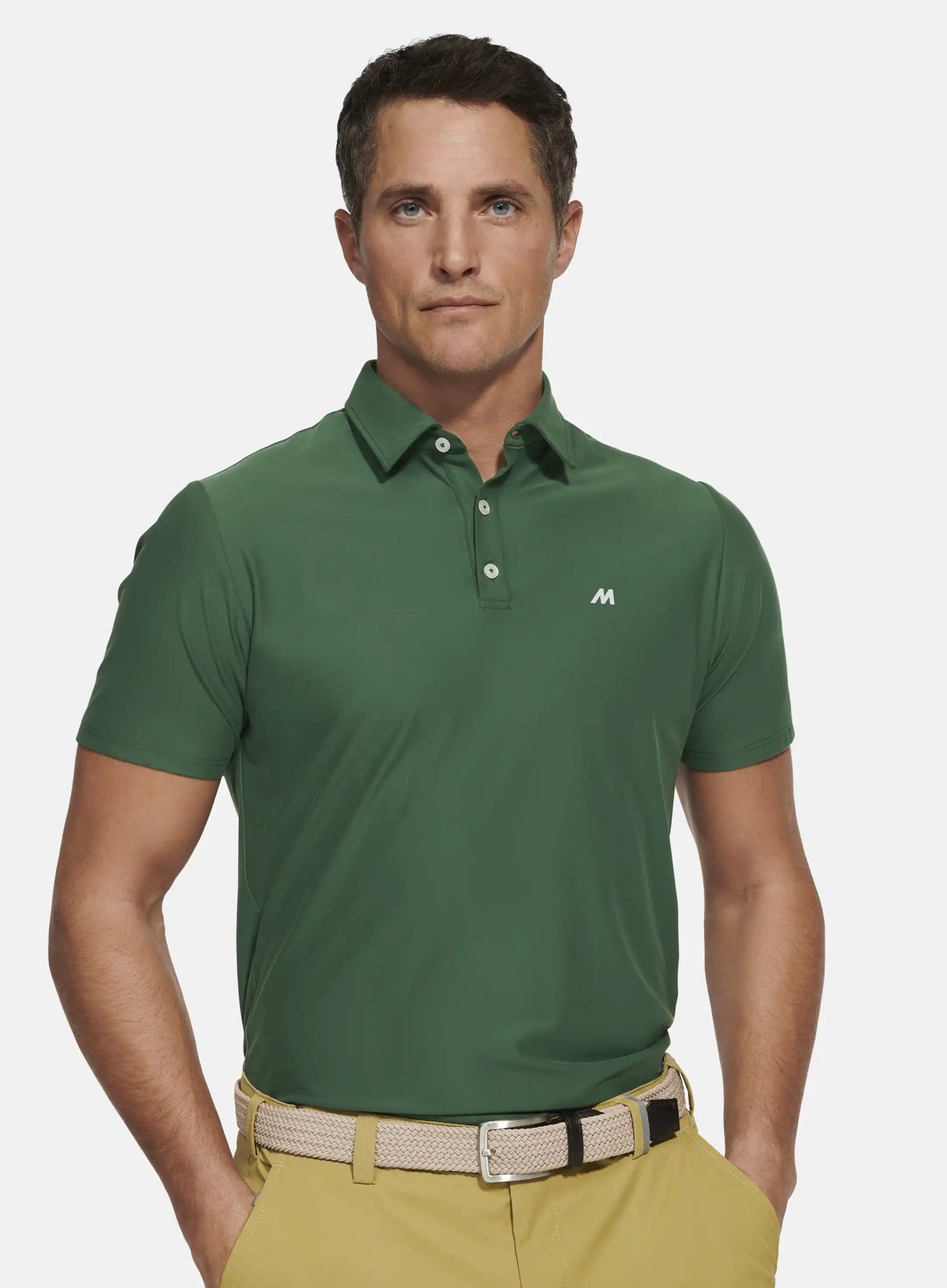 MEYER Golf Polo Shirt - Tiger 9005 Performance Active - Green
