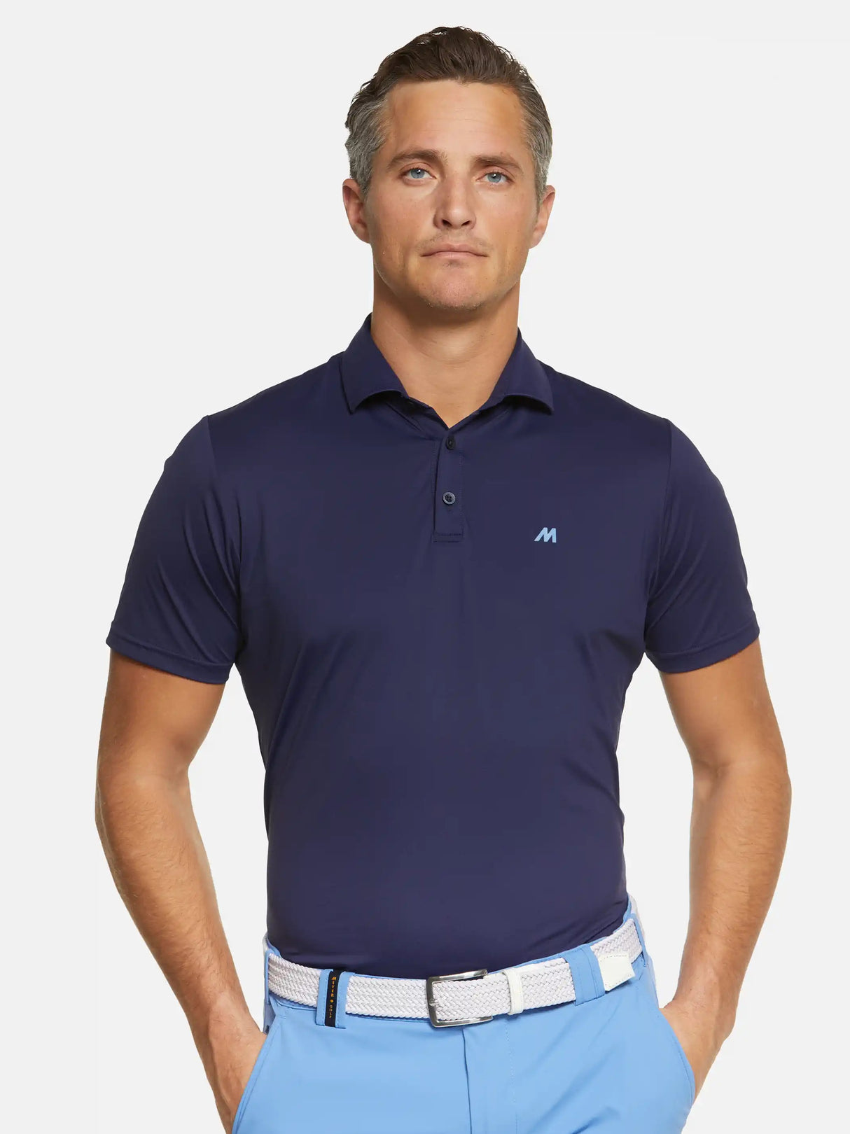 MEYER Golf Polo Shirt - Tiger 9005 Performance Active - Navy