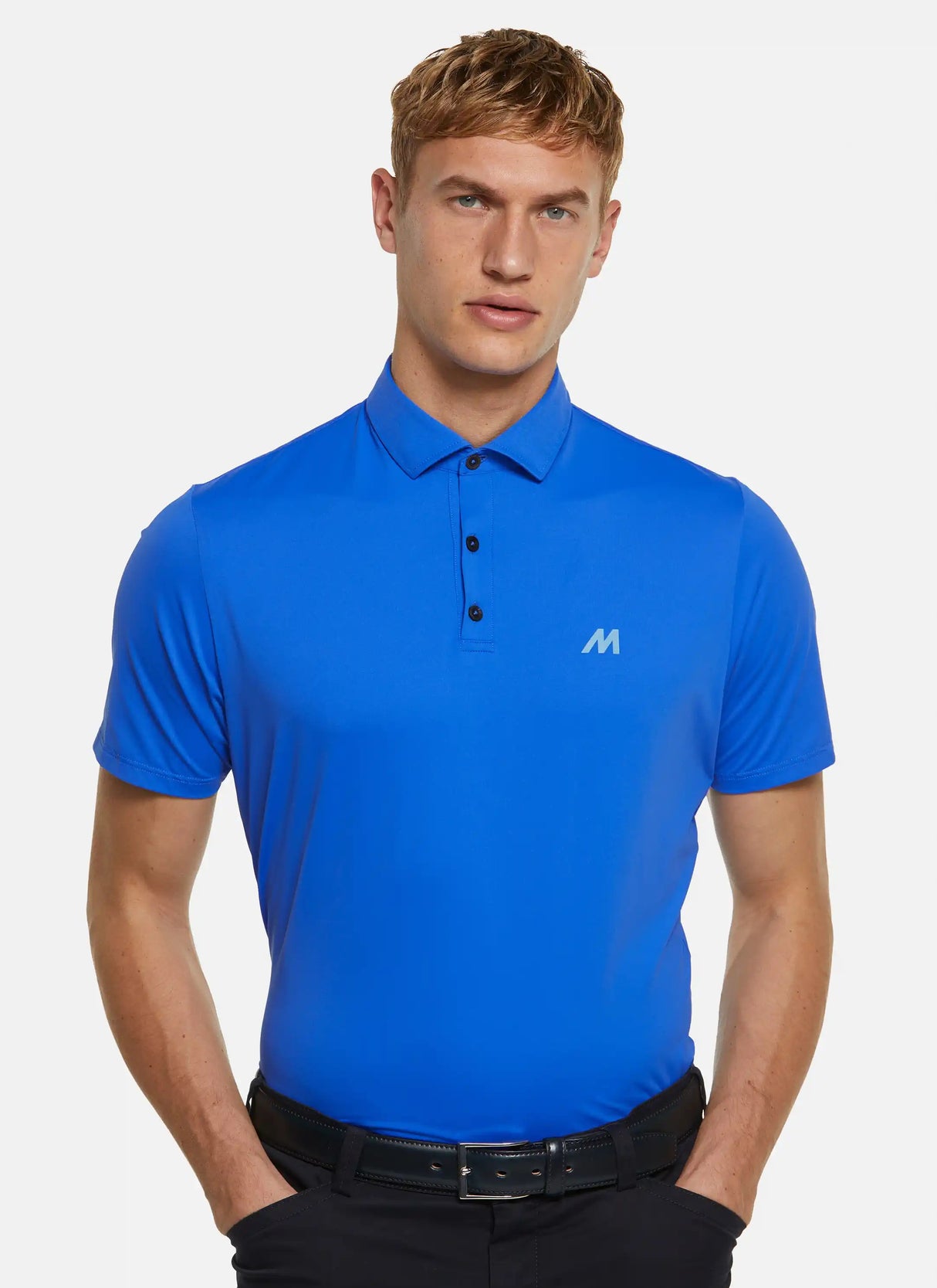 MEYER Golf Polo Shirt - Tiger 9005 Performance Active - Royal Blue