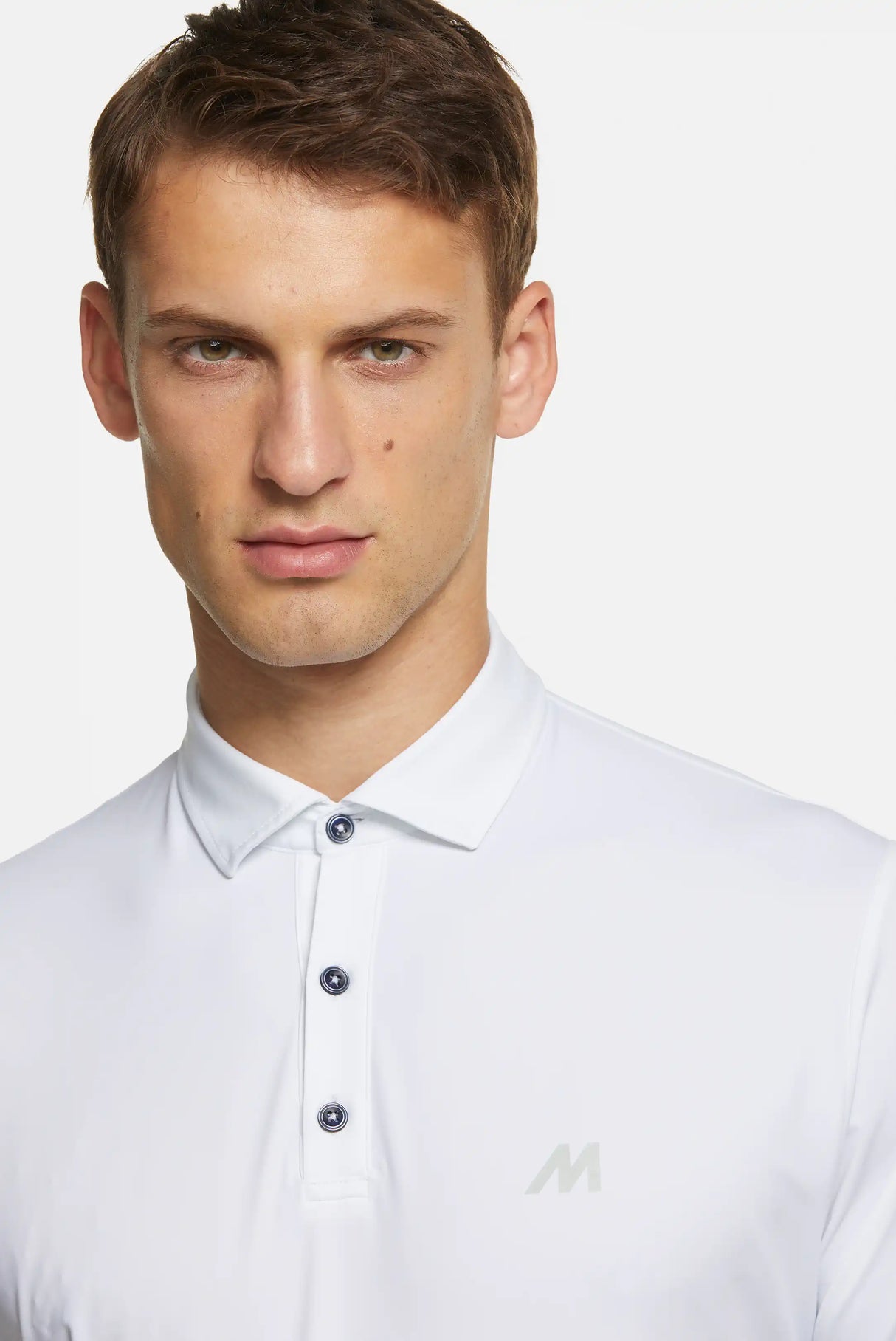 MEYER Golf Polo Shirt - Tiger 9005 Performance Active - White