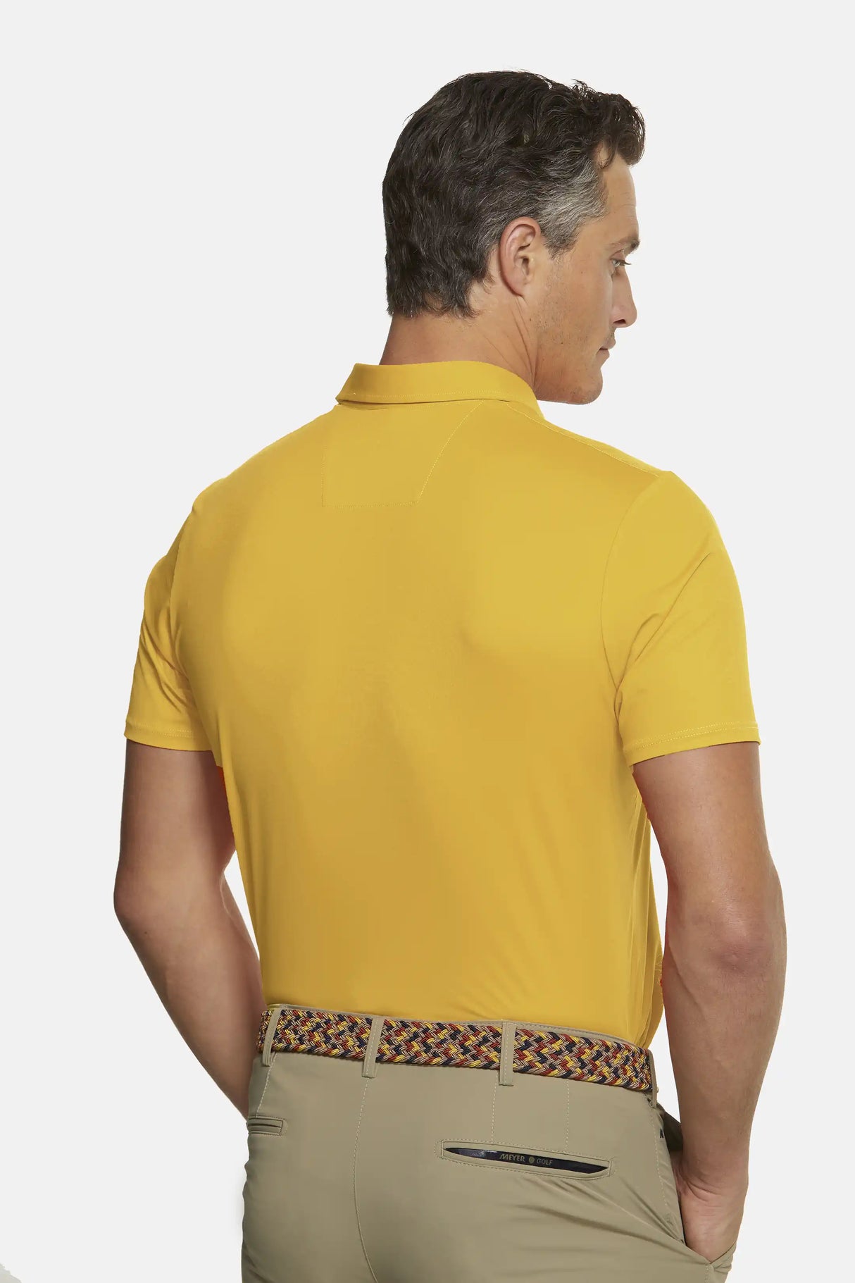 MEYER Golf Polo Shirt - Tiger 9005 Performance Active - Yellow