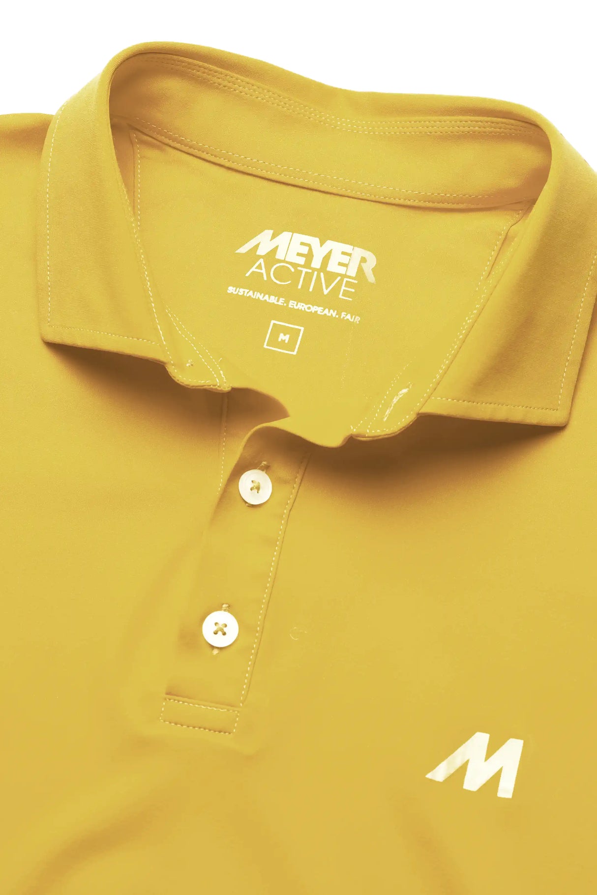 MEYER Golf Polo Shirt - Tiger 9005 Performance Active - Yellow