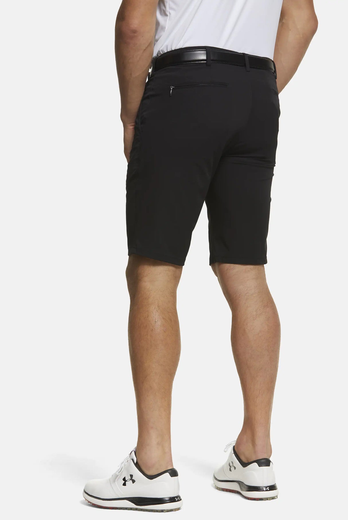 MEYER Golf Shorts - St. Andrews 8070 High Performance Cotton - Black Meyer