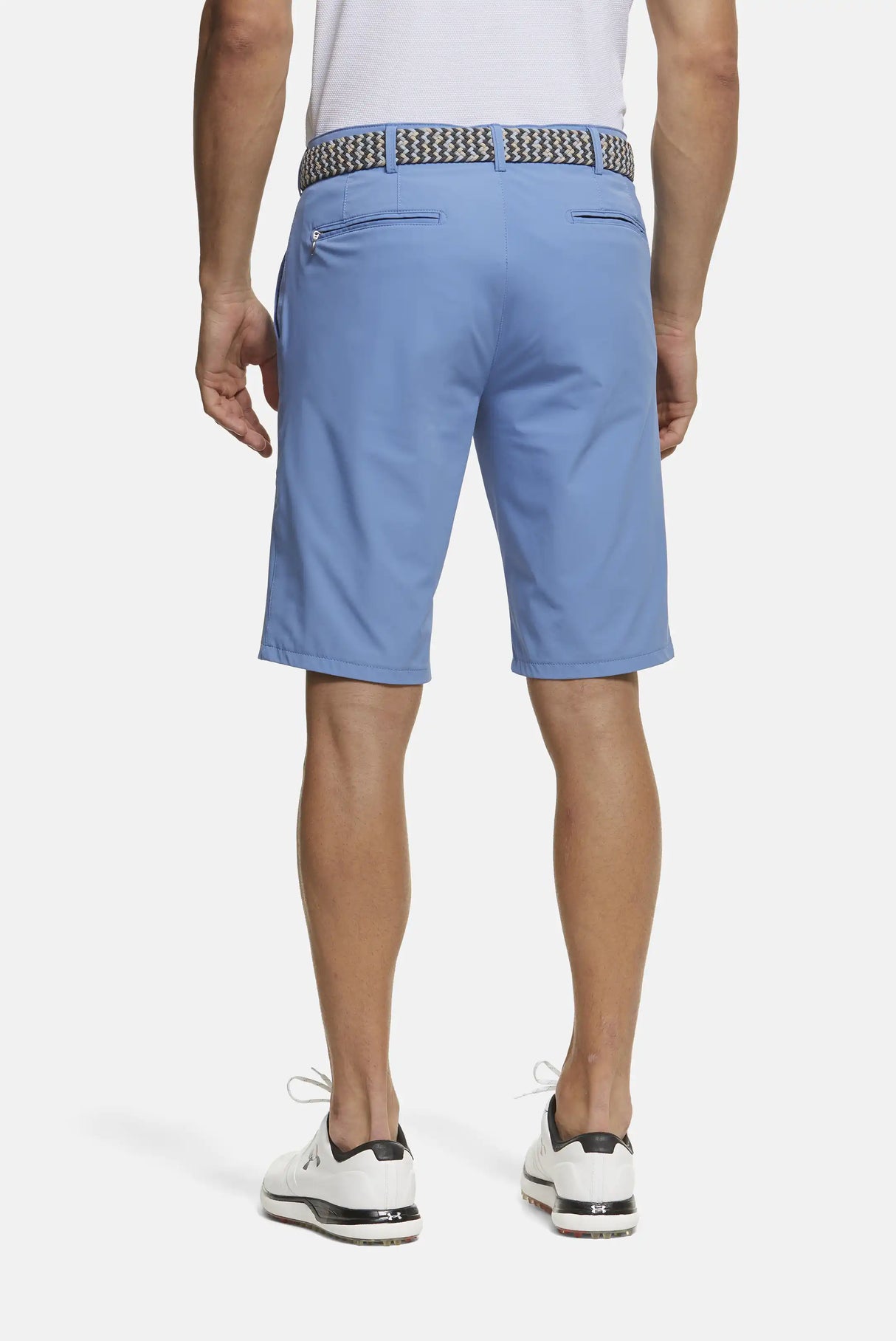 30% OFF - MEYER Golf Shorts - St. Andrews 8070 High Performance Cotton - Light Blue - Size: 40" Waist Meyer